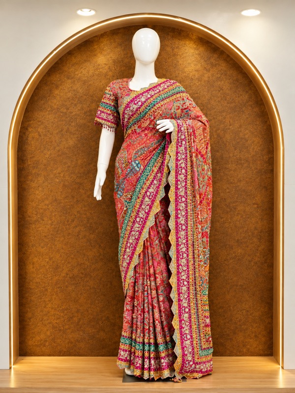 Printed and Festive Sarees