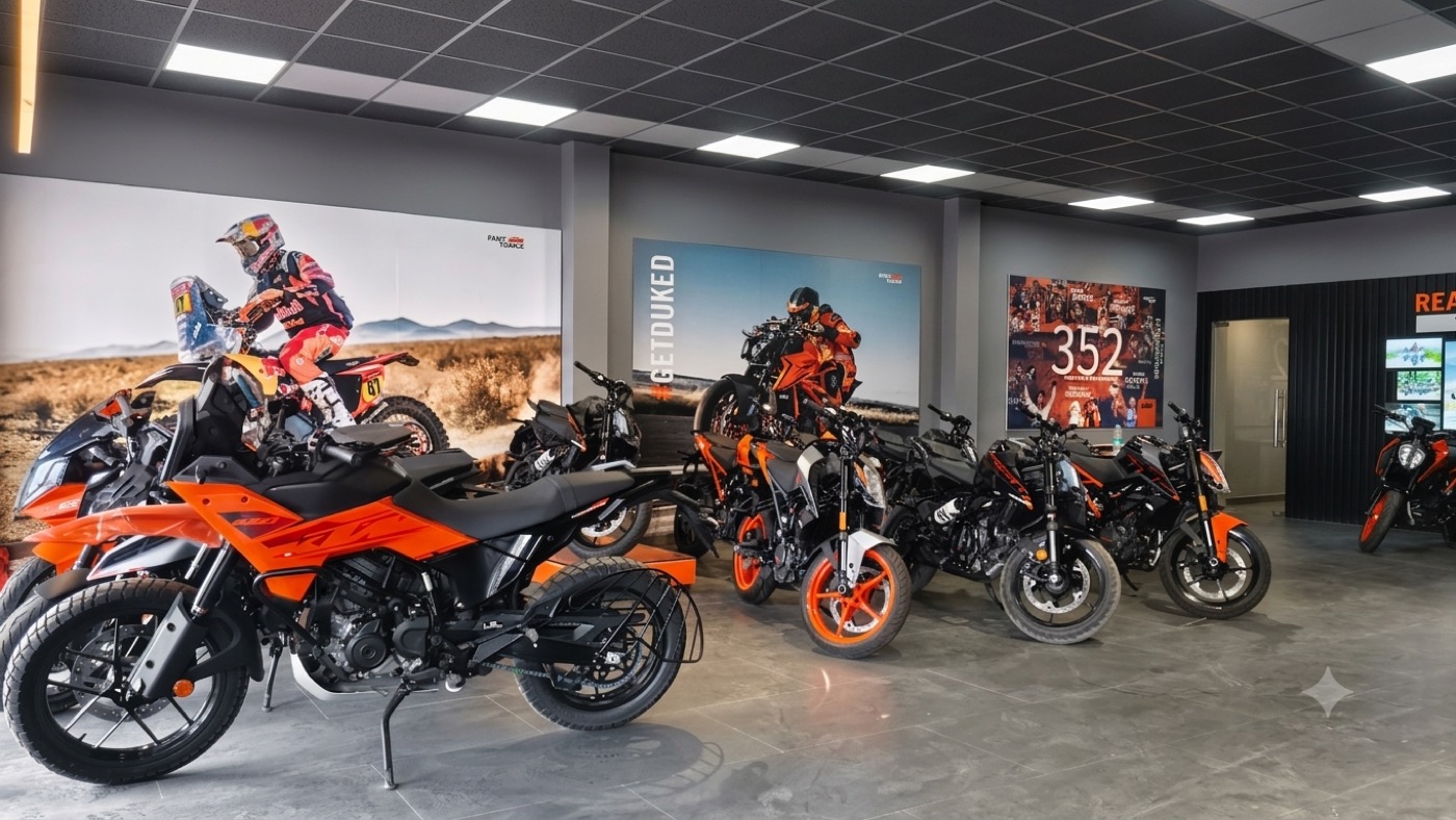 ktm showroom