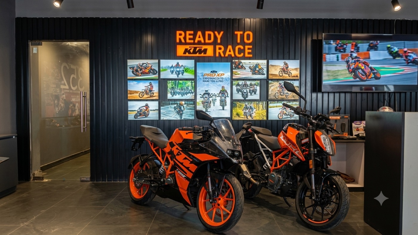 ktm showroom