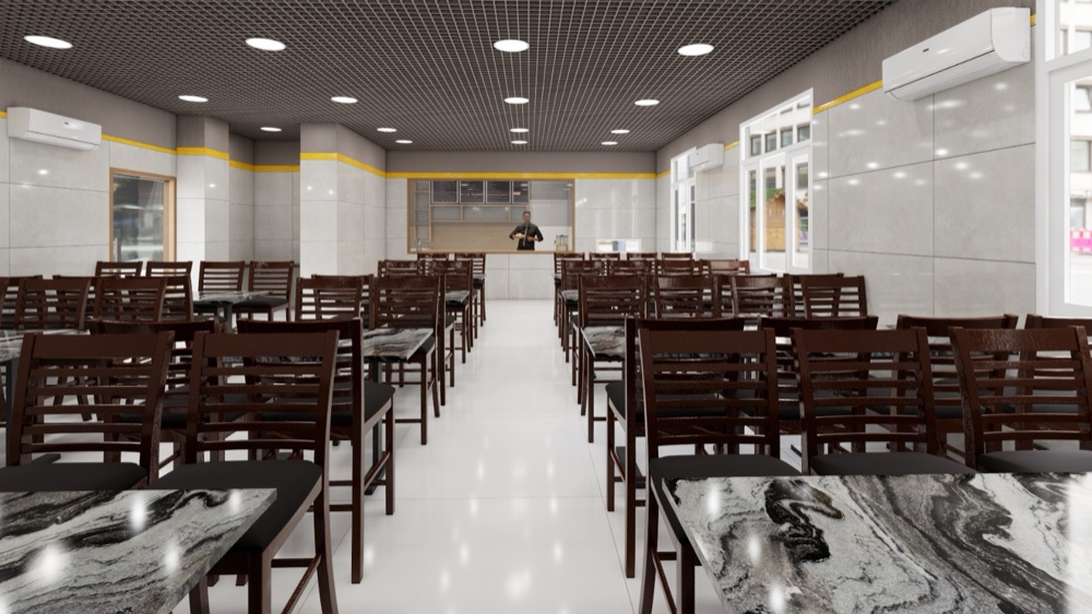 Study Oasis dining hall (design concept)