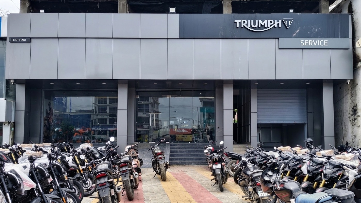 triumph showroom