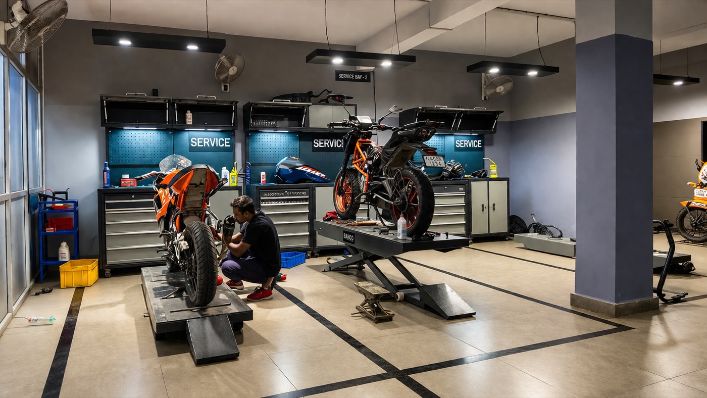 triumph showroom
