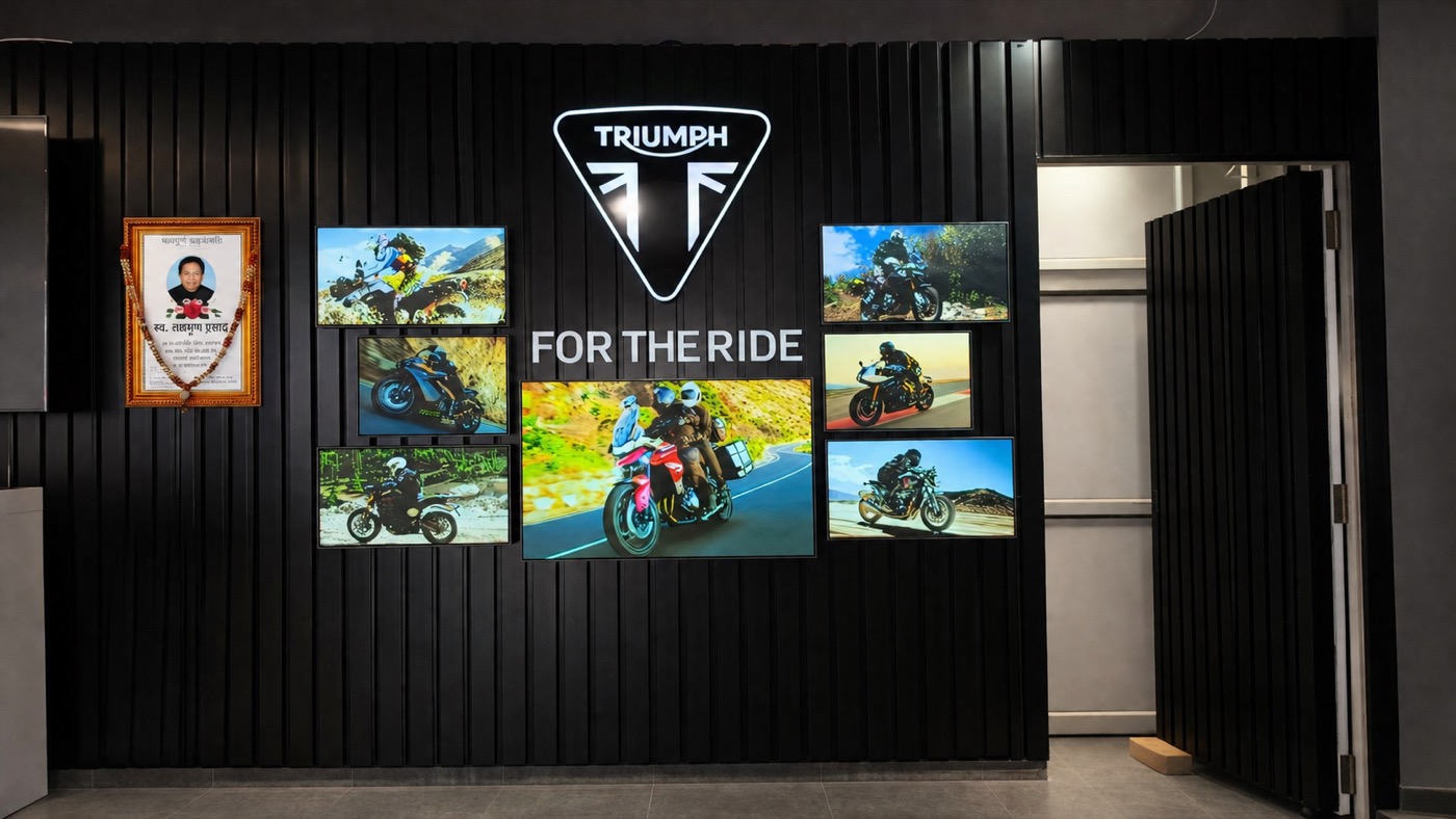 triumph showroom