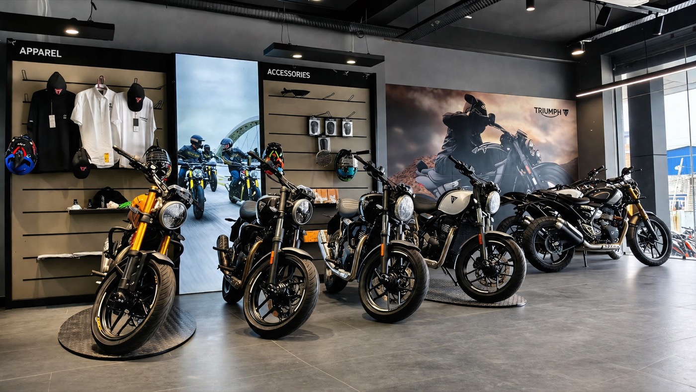triumph showroom